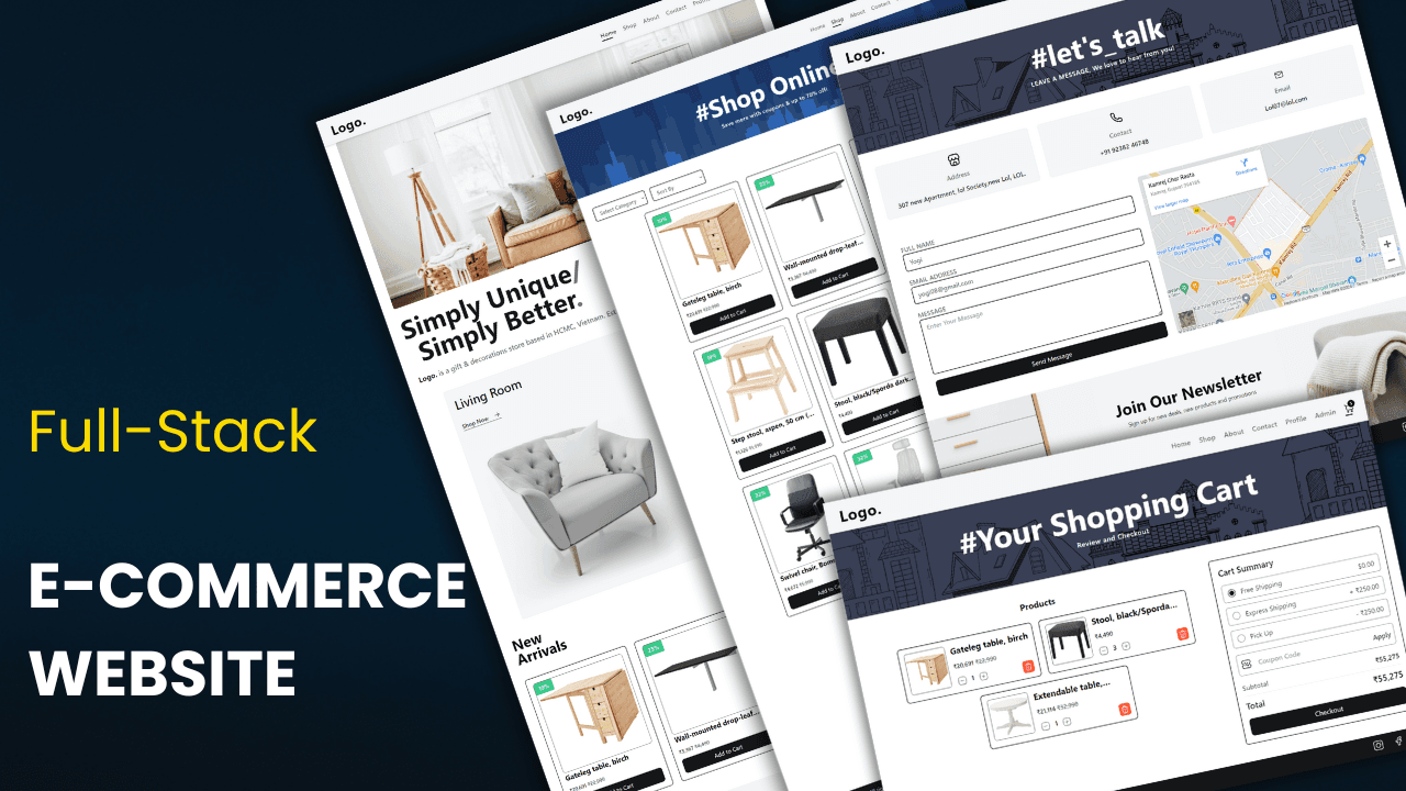 Full-Stack E-Commerce Website